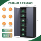 Letaya Metal Storage Cabinets - Image 3