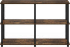 Furinno Turn-N-Tube Storage Shelves, 3-Tier 47.4 Wide Book Shelf, Corner Shelf - Image 6