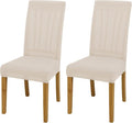 BIETYONE Stretch Dining Chair Covers Set of 2, Soft Removable Washable Kitchen by BIETYONE