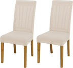 BIETYONE Stretch Dining Chair Covers Set of 2, Soft Removable Washable Kitchen by BIETYONE