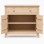 From the Tree Furniture 44" Wide Solid Pine Shaker Sideboard Buffet Cabinet — 2 - Image 5