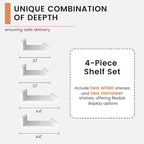 FLYJOE Floating Picture Ledge Shelves - Image 8