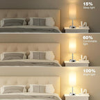 Fenmzee White Touch Bedroom Table Lamp - Image 5