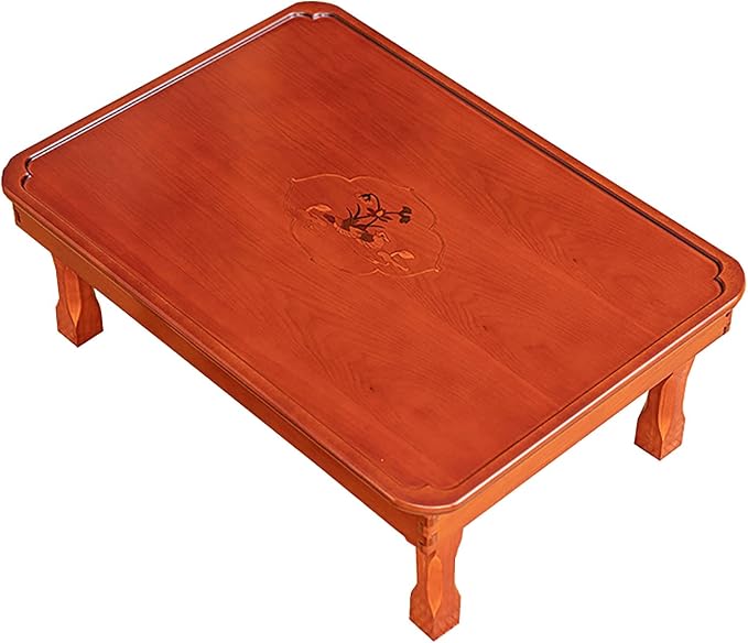 Folding Korean Dining/Tea Room Kang Low Wooden Table by Unknown
