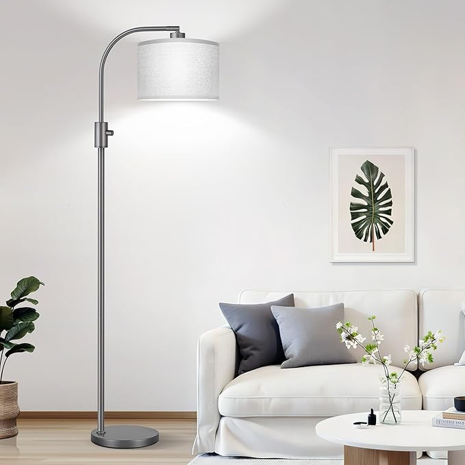 Nintiue Upgraded Modern Arc Dimmable Tall Standing Floor Lamp - Image 6