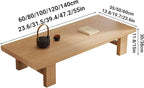 Japanese Modern Tatami Coffee Table, Solid Wood Tatami Tables, - Image 2