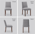Dining Chairs Set of 4, Modern Dining Room Chairs - Image 7