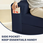 Tiita Folding Sofa Bed Chair, 4-Fold Convertible Sleeper Chair - Image 7
