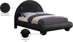 Meridian Furniture MadridBlack-K Madrid Collection Art Deco King Bed - Image 8
