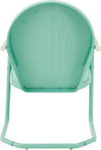 Crosley Furniture Griffith Outdoor Chair, Retro Metal Patio Chairs - Image 5