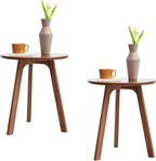 100% Solid Small Side Table by Bamskov