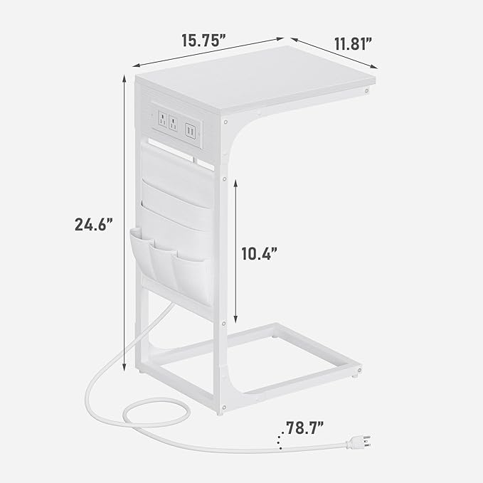 TUTOTAK C Shaped End Table - Image 3