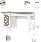 Bush Home Key West Computer Desk - Image 8