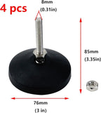 Antrader Heavy Duty Leveling Feet, M8×50 Adjustable Furniture Feet - Image 2