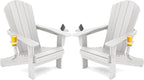 SERWALL Adirondack Chair with Cup Holders by SERWALL