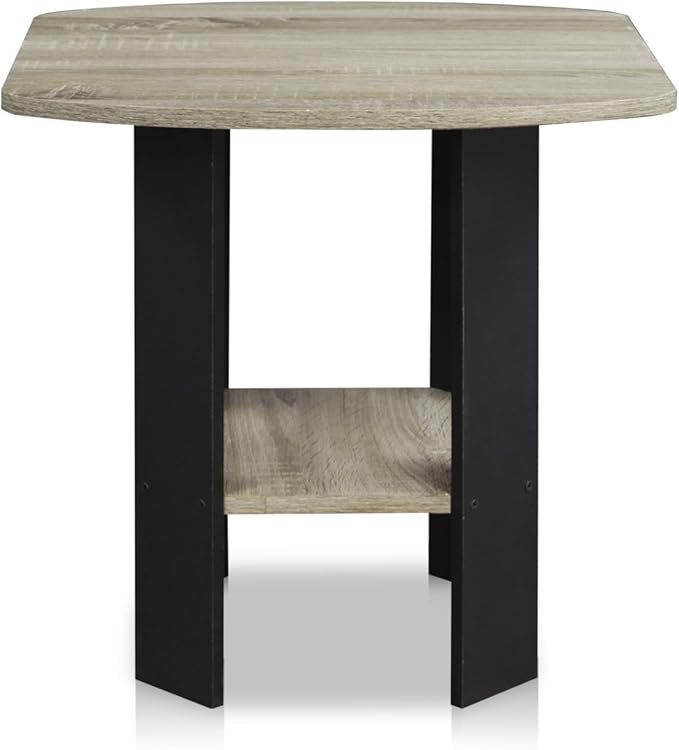 Furinno SIMPLE DESIGN Side Table, 2-Tier Modern End Table - Image 7