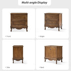 HULALA HOME Solid Wood End Table - Image 5