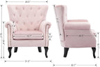 Set of 2 Mid Century Modern Accent Chair - Image 3