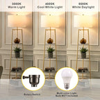 ROSEN GARDEN Floor Lamp, Standing Reading Light - Image 7