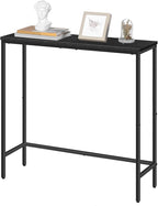 HOOBRO Narrow Console Table, 29.5" Small Entryway Table, Thin Sofa Table - Image 9