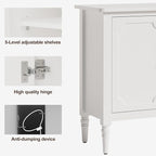 RoyalCraft 118" Buffet Cabinet - Image 6
