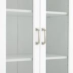 Crosley Furniture Stanton 3-Piece Sideboard Buffet Cabinet and Glass Door - Image 12