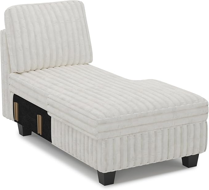 Belffin Modular Sectional Storage Chaise Module - Image 9
