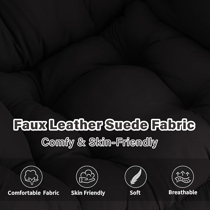 Lazy Chair, Modern Soft Reading Chair Accent Contemporary Sofa Chair - Image 4