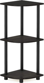 Furinno TURN-N-TUBE Corner Shelf, 3-Tier Corner Bookshelf, Display Storage - Image 6