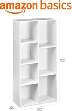 Amazon Basics 7 Cube Organizer Bookcase, Storage Shelf - Image 3