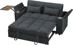 hansones 65'' 3-in-1 Folding Convertible Sofa Bed, Pullout Sofa, Modern - Image 6