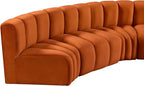 Meridian Furniture 103Cognac-S6B Arc Collection Modern | Contemporary Modular - Image 11