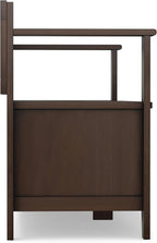 SIMPLIHOME Amherst Entryway Storage Bench - Image 12