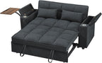 oaaktu 65''Convertible Sleeper Sofa Bed, 3-in-1 Pull Out Couch Bed - Image 5