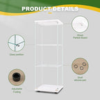 LFT HUIMEI2Y Glass Display Cabinet 3-Shelf - Image 3