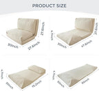 MAXYOYO Folding Sofa Bed, Floor Sofa Convertible Sleeper Chair - Image 2
