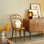 ONEWISH Mushroom Lamp Small Vintage Table Lamp - Image 5
