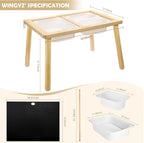 WINGYZ Kids Table for Play Study Dining Toys Storage, Sensory Tables for Toddler - Image 2