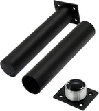4 Pack Adjustable Furniture Legs Round 1.5" Dia Thickened Aluminum Alloy Sofa - Image 2