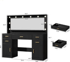 TOKSOM 44.8" Large Vanity Desk - Image 3