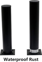 4 Pack Adjustable Furniture Legs Round 1.5" Dia Thickened Aluminum Alloy Sofa - Image 3