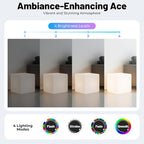 Rechargeable LED Cube Chair, 16 Colors Remote Conctrol Glow Furniture Stool - Image 7