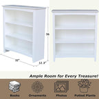 Shaker Solid Wood Bookcase - Image 2