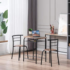 VINGLI 3 Piece Dining Set, Small Kitchen Table Set - Image 4