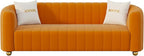 KEAI 83.46" Velvet Couch for Living Room Large Modern Sofa - Image 9