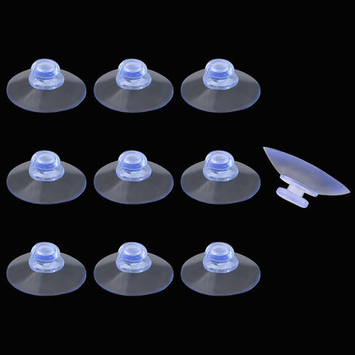 10 Pack Glass Table Suction Cups - 30mm Rubber Suckers - Image 2