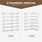 Rolanstar Bookshelf 6 Tier - Image 7