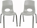 Children’s Factory MyPosture Plus 12" Chair, 2 Pack, Stackable Ergonomic by Angeles