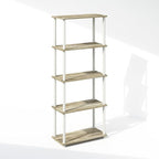 Furinno Turn-N-Tube Book Shelf, 5-Tier Bookshelf, Bookcase - Image 4