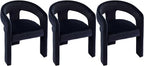 VESCASA Velvet Barrel Dining Chair by VESCASA